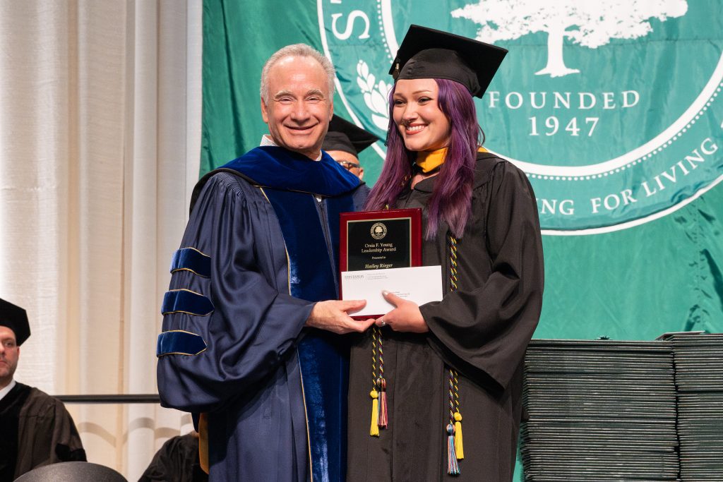 Hailey Rieger 2026 Orsia F. Young Award winner