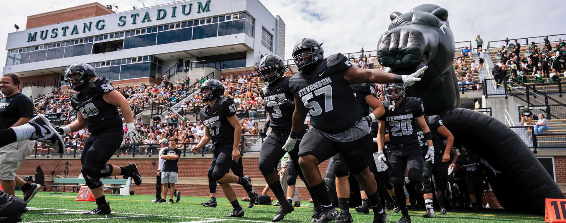 Mustang Football at Stevenson