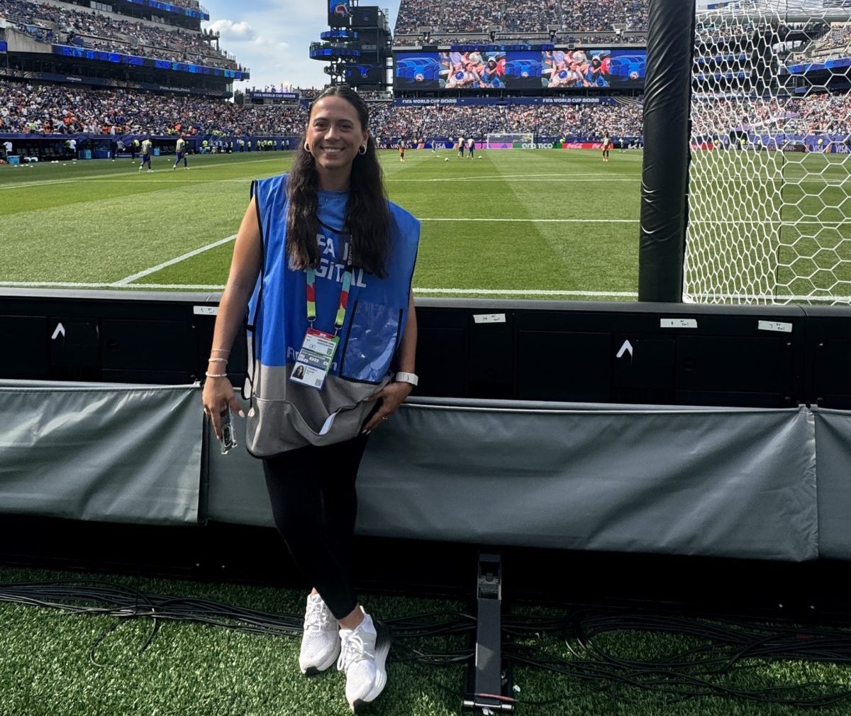 Emma Trimble ’24 Has Built Her Career in Sports Media—from the Baltimore Orioles to the FIFA World Cup